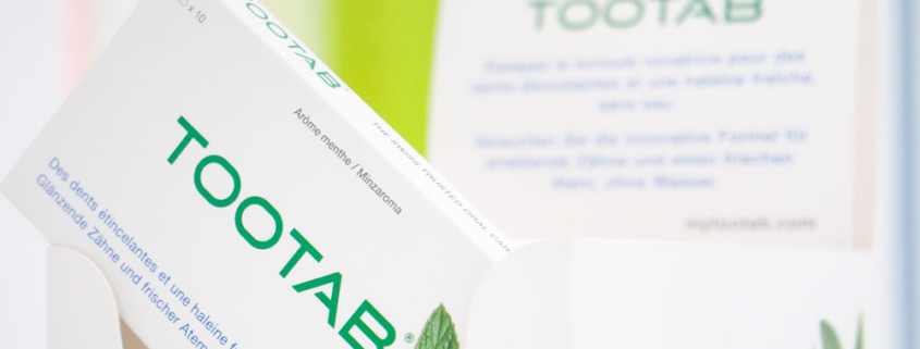 Tootab is a tablet for teeth cleaning that significantly improves oral hygiene